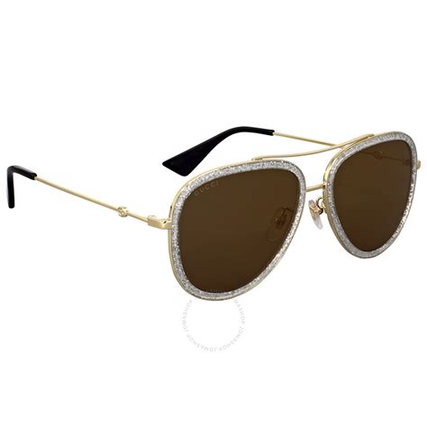 gucci glitter aviator sunglasses|authentic gucci sunglasses sale.